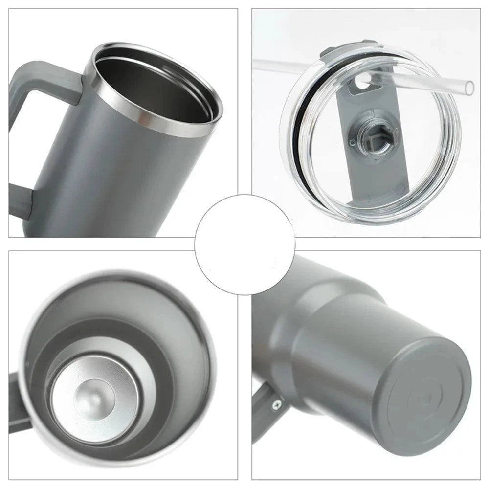 Stainless Steel Tumbler with Handle